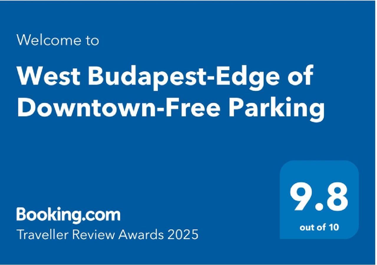 West Budapest-Edge Of Downtown-Free Parking Eksteriør billede